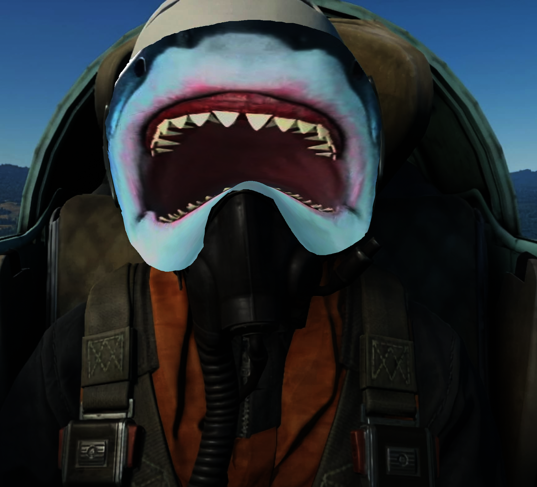 Shark Thunder Art